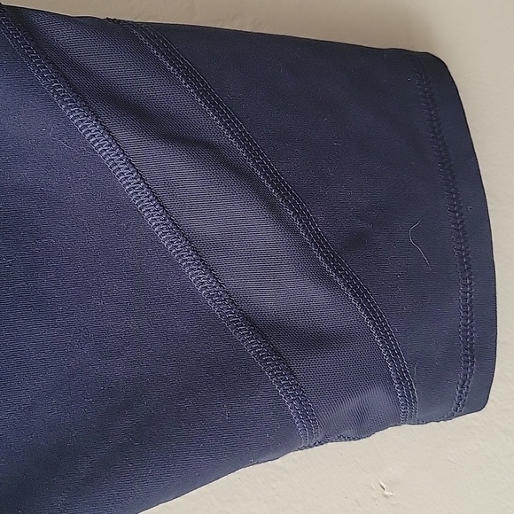 Navy blue yoga crop pants large - Picture 8 of 9